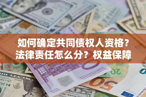 济南如何确定共同债权人资格？法律责任怎么分？权益保障技巧揭秘！