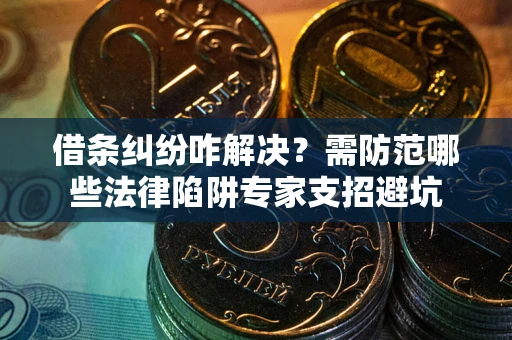 济南借条纠纷咋解决？需防范哪些法律陷阱专家支招避坑