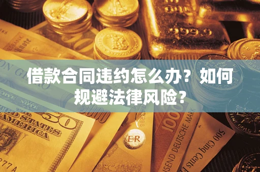 济南借款合同违约怎么办？如何规避法律风险？